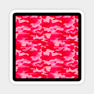 Camouflage Seamless Pattern Magnet