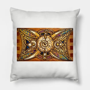 Cigar Box Spiral Pillow