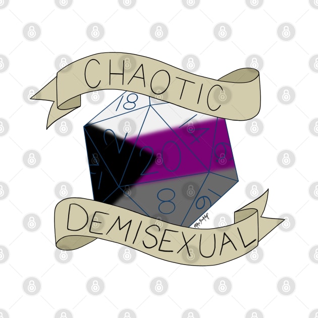 Chaotic Demisexual D20 by Mikasb33