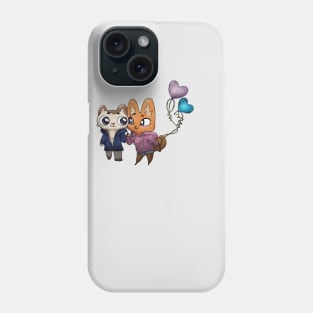 Luna and Cat Phone Case