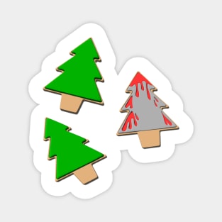 Christmas Trees and Bloody Spearheads Magnet