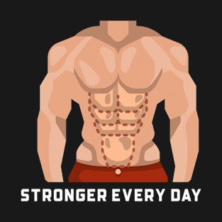 Stronger Every Day Gym T-Shirt