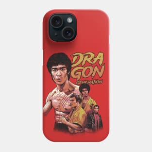 dragon generation vintage crack plastisol style Phone Case