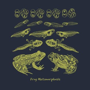 Frog Metamorphosis: The Tale of Frog-Inspired Transformations T-Shirt