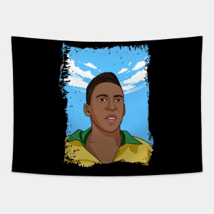 The King Of Football Tapestry