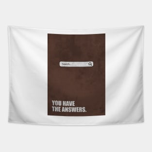 You have the Answers ! Business Quote Tapestry