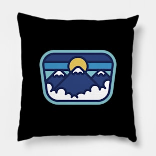 Mountain Line Pillow