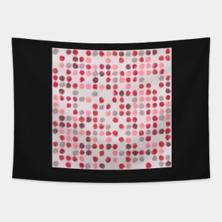 ~ Abstract spots polka dots painterly styles monochromatic minimalist digital Tapestry