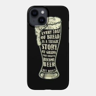 The Story of Beer Phone Case