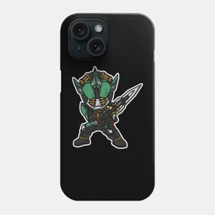 Kamen Rider Zeronos (Altair Form) Chibi Style Kawaii Phone Case