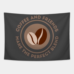 Coffee and Friends Tapestry