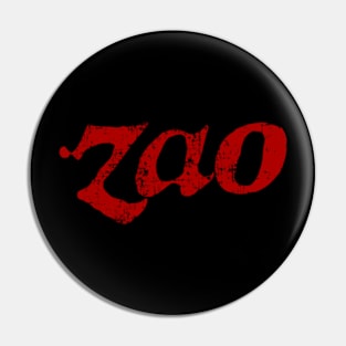 Zao Band Metal Pin