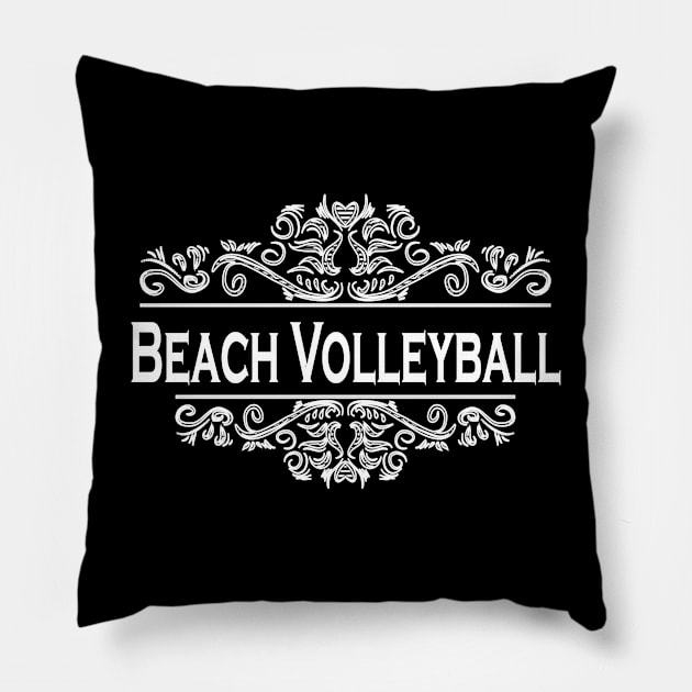 Beach Volleyball Pillow by Shop Ovov