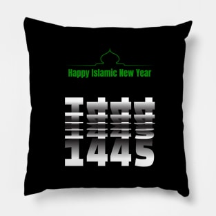 Elegant Happy Islamic New Hijri Year 1445 Pillow