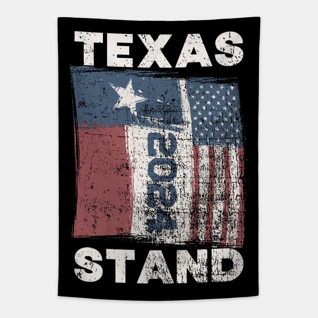 Texas Stand 2024 Flag Tapestry by Etopix
