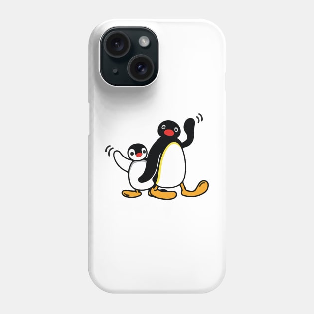 Pingu Phone Case by imlying