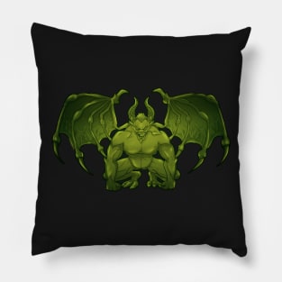 Greedy Demon Pillow