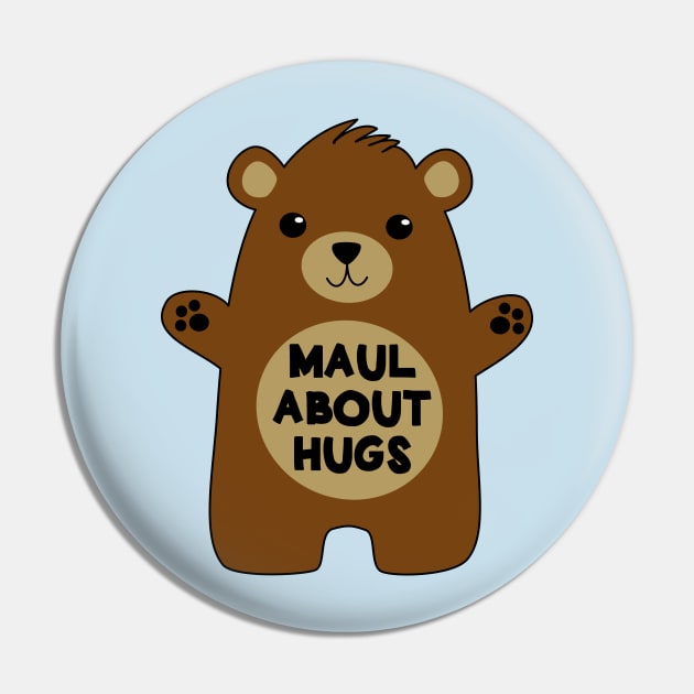 Bears are for Hugs! Pin by FuzzMonkey