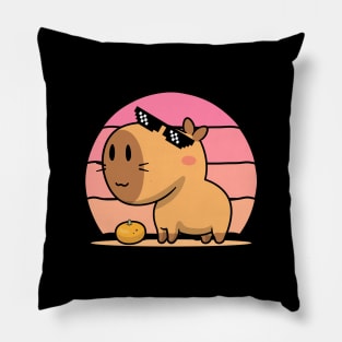 Cool Capybara Pillow