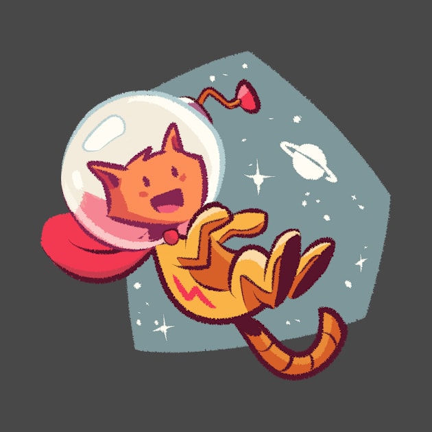 Super Space Cat by mikemaihack