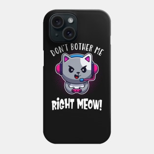 Gaming Cat Cute Video Games Kitten Gamer Phone Case