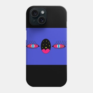 Eyes and mouth Phone Case