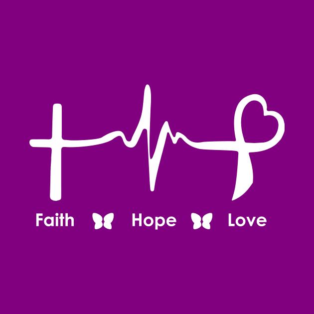 Faith Hope Love Lupus Awareness by KanaZone