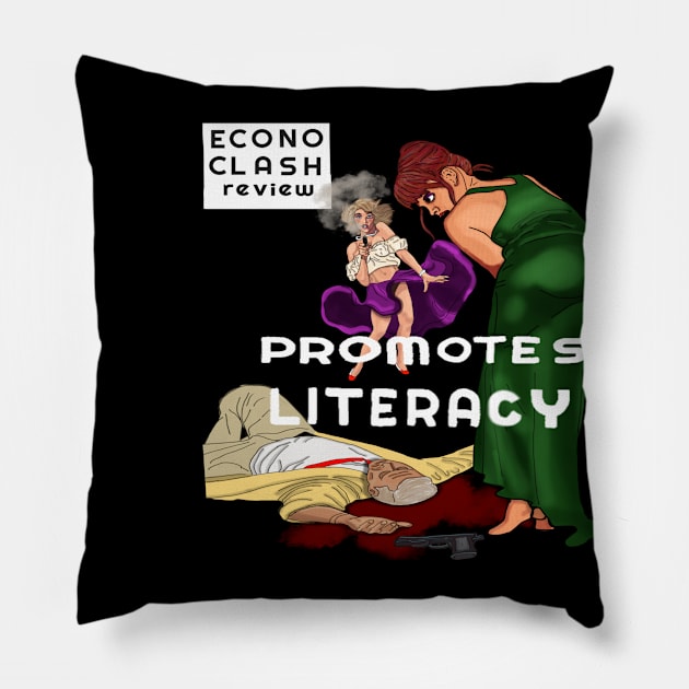 Promote Literacy Pillow by Econoclash