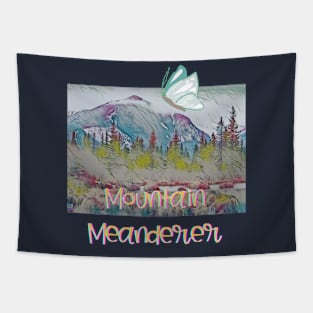 Mountain Meanderer (butterfly wanderer) Tapestry