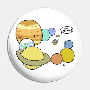 Dwarf Planet Pin