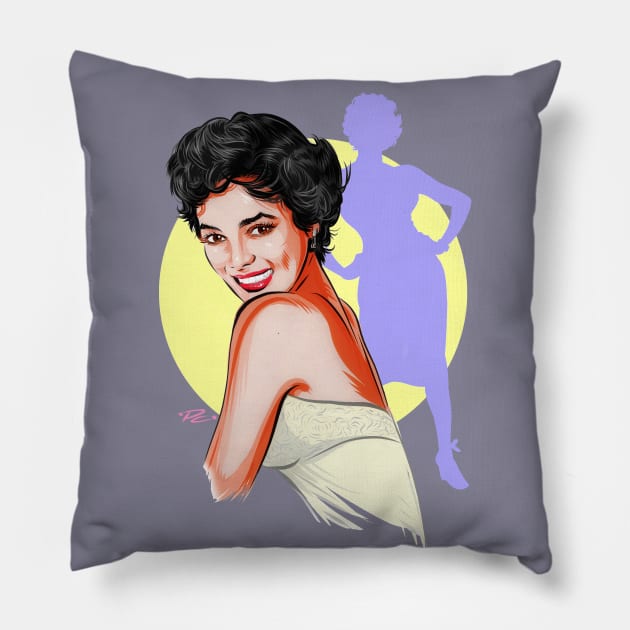 Dorothy Dandridge - An illustration by Paul Cemmick Pillow by PLAYDIGITAL2020