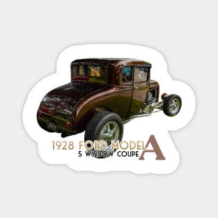 1928 Ford Model A 5 Window Coupe Magnet