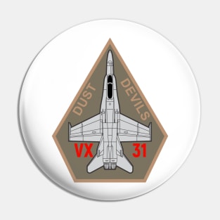 VX-31 - Dust Devils - Hornet Pin