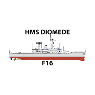 HMS DIOMEDE - LEANDER ORIG T-Shirt