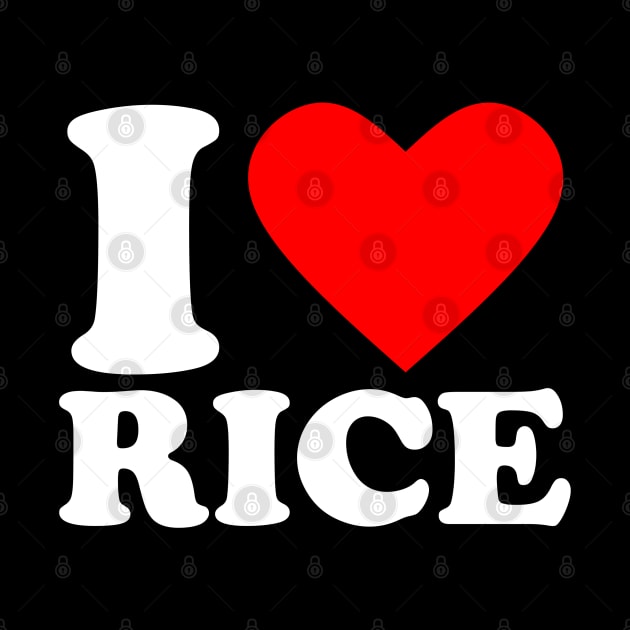I Love Rice by Issho Ni