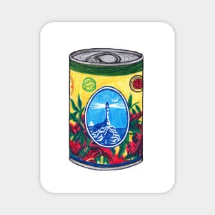 Harissa Paste Can illustration Magnet