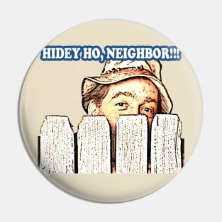 Hidey! Neighbor Pin