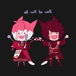 All Will Be Well Exarch and Warrior of Light T-Shirt