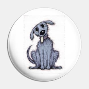 Blue dog Pin