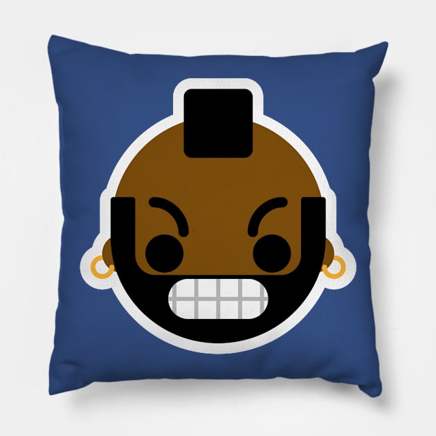 I Pity The Fool Pillow by joeljayjulian