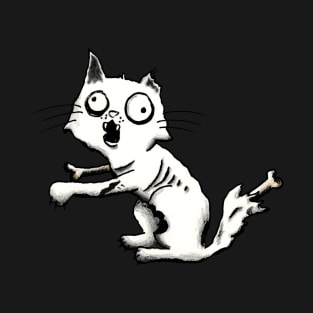 Zombie Kitty - Cute Undead Cat T-Shirt