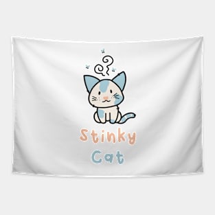 Stinky Cat Tapestry