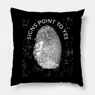 Fingerprints Pillow