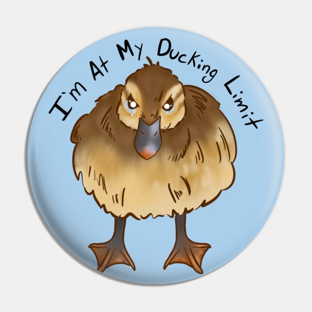 Angry Duck Pin by Lady_Caffiene