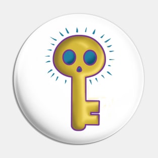 Skeleton Key Pin