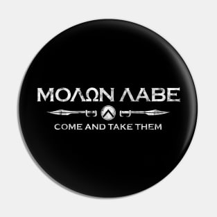 Sparta Gym and Fitness - Molon Labe Pin