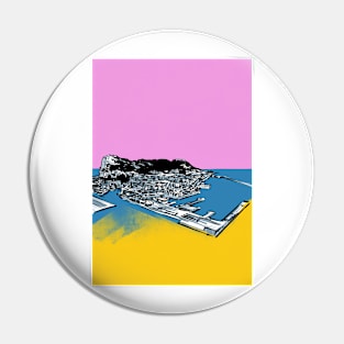 The Rock of gibraltar Pin