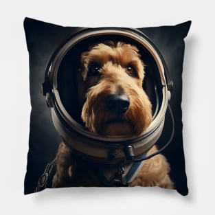 Astro Dog - Airedale Terrier Pillow