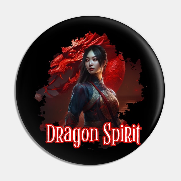 Dragon spirit Pin by Pixy Official