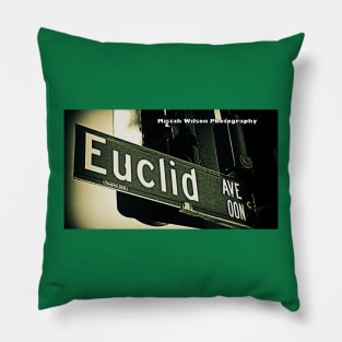 Euclid Avenue, Pasadena, California by Mistah Wilson Pillow